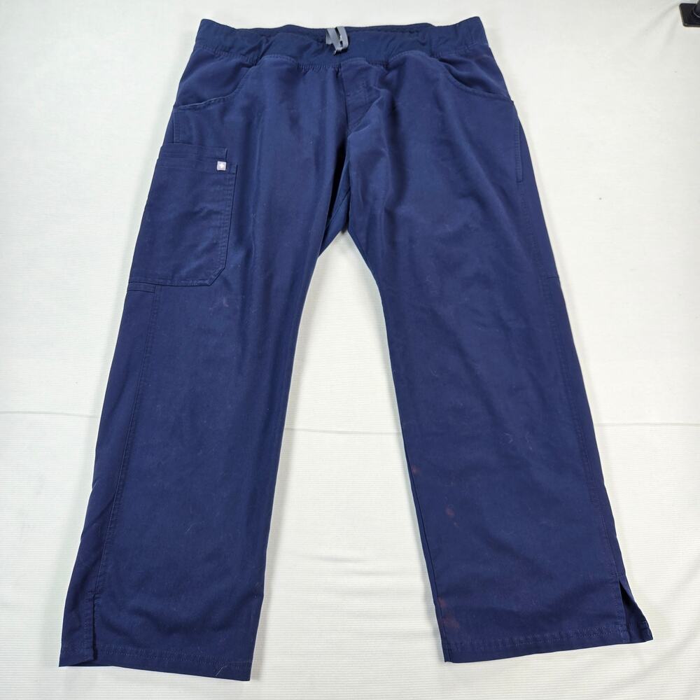 Figs Kade Cargo Medical Scrub Pants in Navy Blue Women Size XL Petite‎